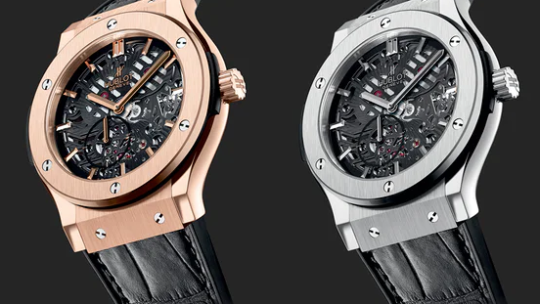 The fake Hublot Classic Fusion Extra-Thin Skeleton: Yes, “Hublot” And “Extra-Thin” Are In Same Sentence