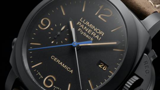 Introducing the fake Panerai Luminor 1950 3 Days Chrono Flyback Ceramica With Central Minute Hand
